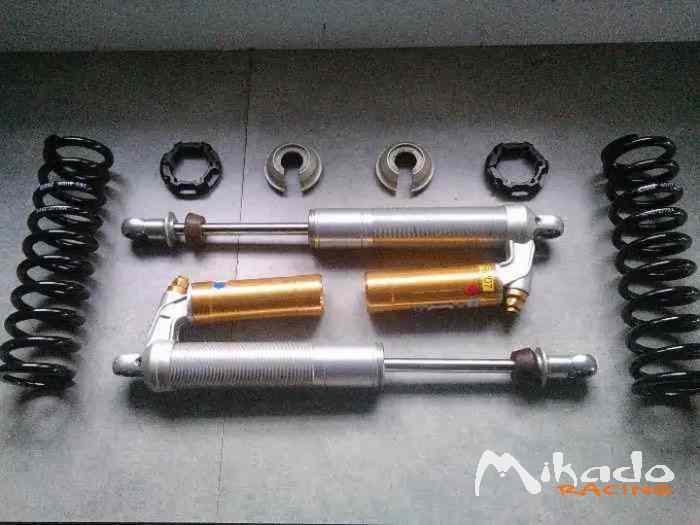 PAIRE AMORTISSEUR ARRIÈRE OHLINS 208 R2 VERSION ASPHALTE 1