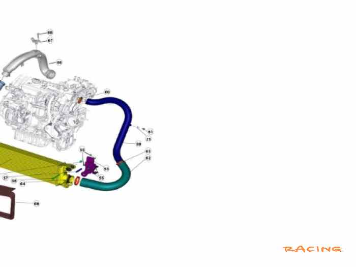Coude Intercooler 308 Racing Cup (904444078A) 1