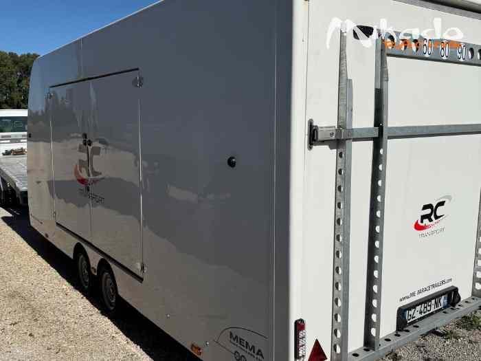 Remorque fermée porte voiture 2