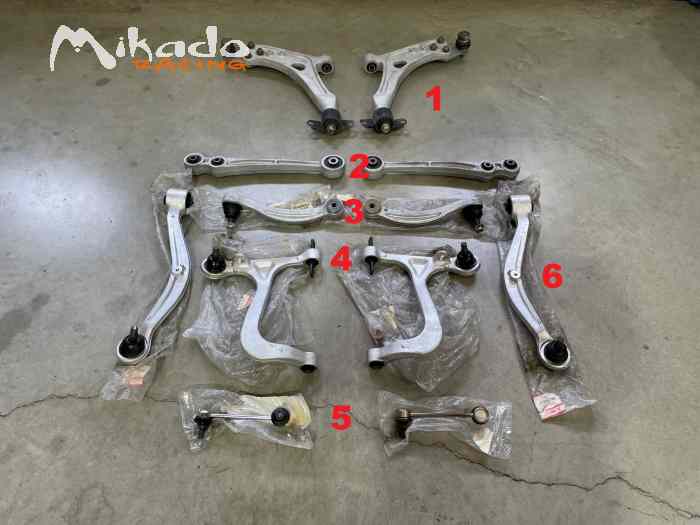 Lot de bras de suspension ou au détail...