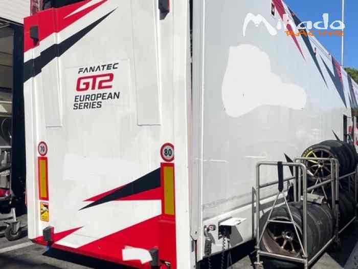 Semirimorchio Zorzi completo Renault Magnum 500 Euro 5 2