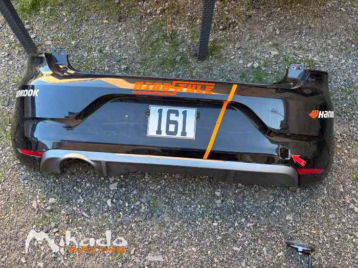 Pare choc avant et arrière clio rc5 phase 1 0