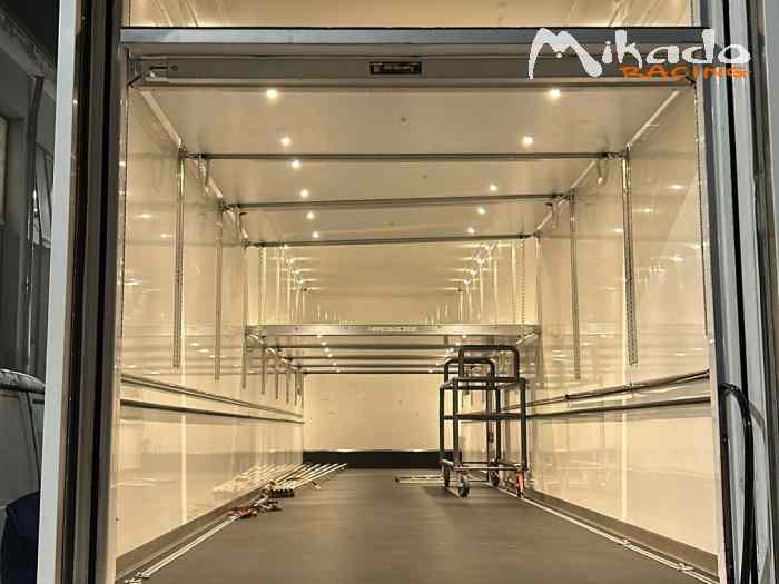 Semirimorchio Racing ASTACAR Z1 2021 4 Voitures plus Living 4