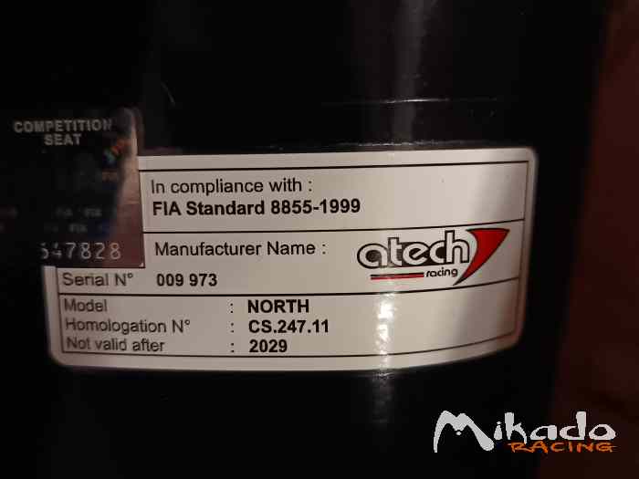 Sièges baquet neufs 2029 4