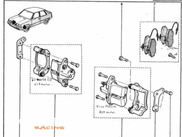 Étriers AV R11 GRA 150cv 3