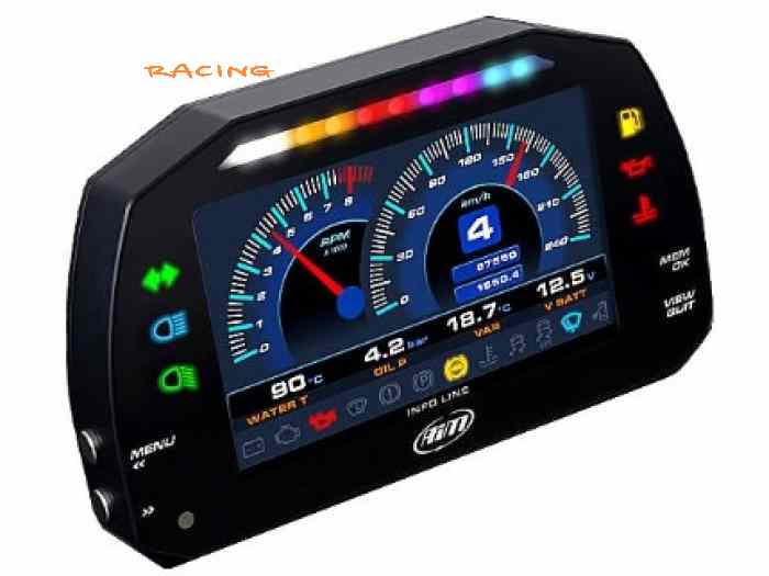 Dashboard Afficheur AIM mxs Strada 0