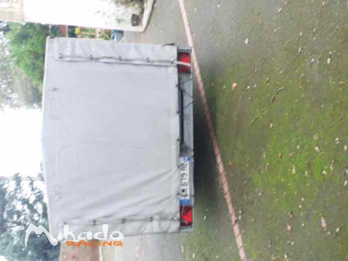 Remorque 2 essieux bâchée 1