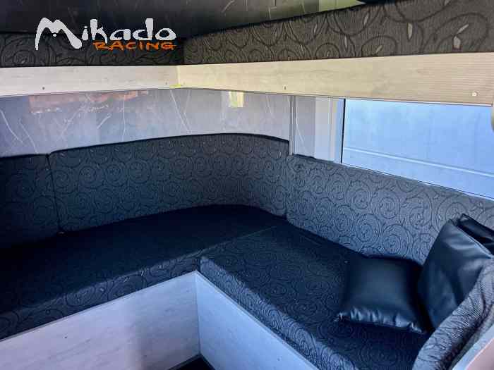 Semirimorchio Racing ASTACAR Z1 2021 4 Voitures plus Living + Mercedes Actros 1860 Euro5 – photo 6 sur 6