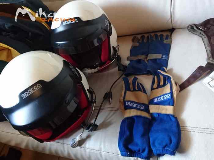 EQUIPEMENT SPARCO POUR PILOTE RALLYE 1