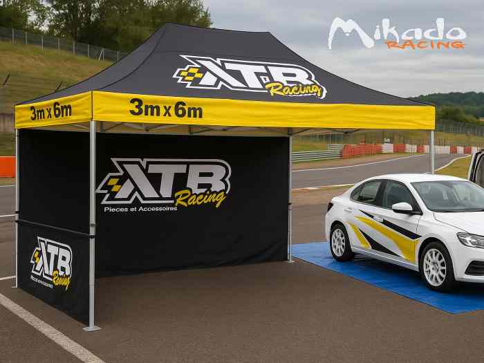 barnum pliant acier et alumimium 3x6m 0