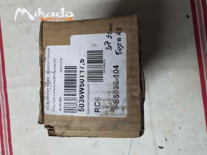 Plaquettes de frein CL Brakes RC6 2