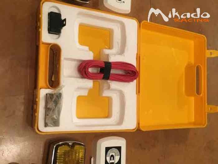 COFFRET PHARES LONGUE PORTÉE AVEC CACHE BLANC RENAULT SUPER 5 GT TURBO 3