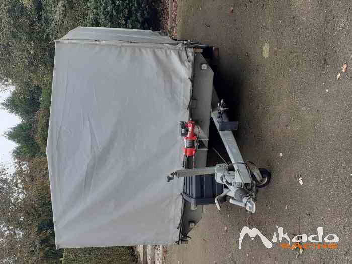 Remorque 2 essieux bâchée 0