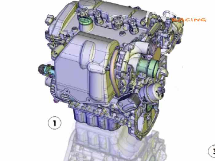 Moteur neuf 308 Racing Cup