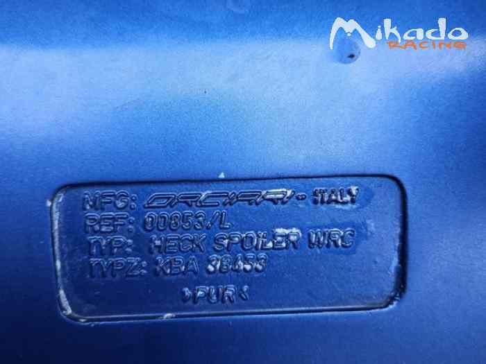 SPOILER SUBARU IMPREZA GT STYLE 22B 2