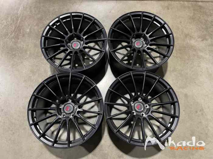 Jantes alu forgées neuves pour TCR 18x10 (Seat Leon Cupra, Audi RS3, VW Golf GTI) 0