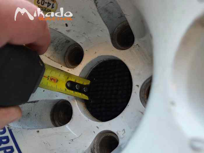 3 jantes Braid Mitsubishi evo X 1