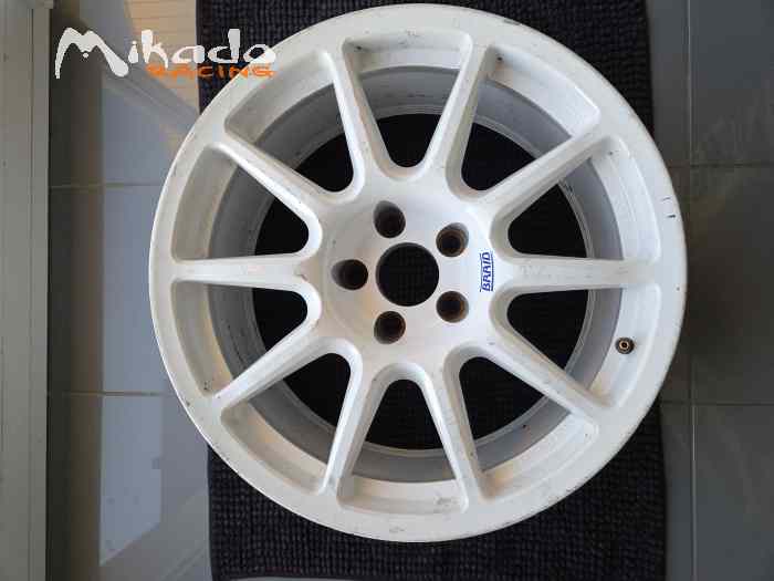 5 jantes Braid Mitsubishi evo X 0