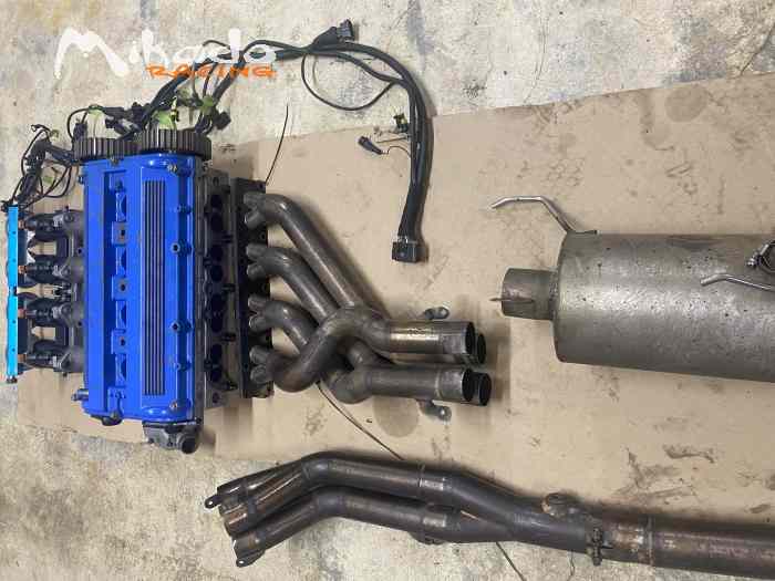 CULASSE XU9 COMPLETE (Injection,échappement,faisceau avec boitier Sybel Challenger 5) 2