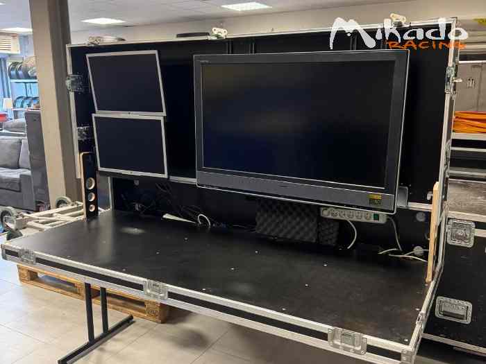 Flight-case – Poste ingénieurs 3 place...