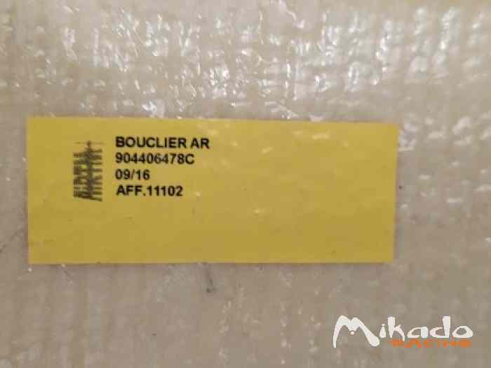 Bouclier Arrière Peugeot 308 Racing Cup 2