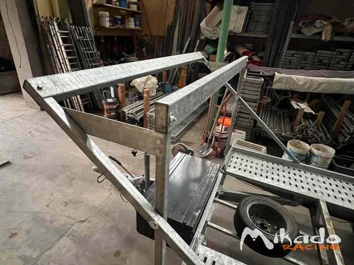 Remorque double essieu