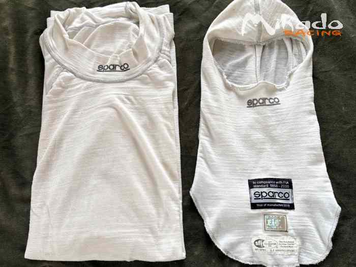 Tee shirt + cagoule Sparco Rw7 0