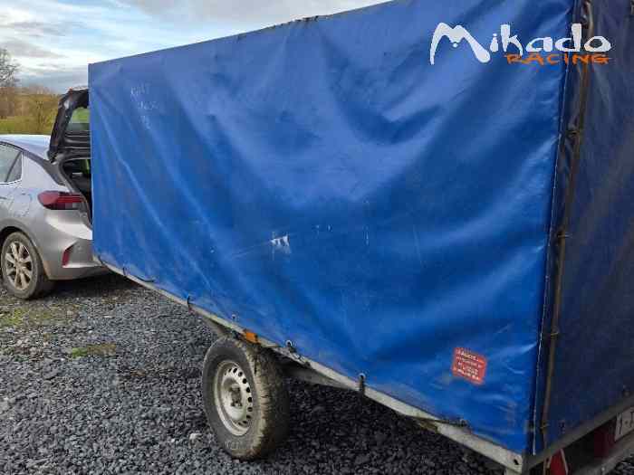 Remorque bacher kart cross 3