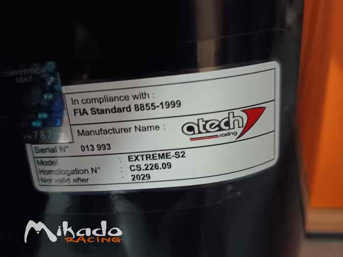 Sièges baquet neufs 2029 2