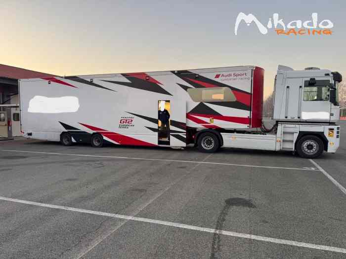 Semirimorchio Zorzi completo Renault Magnum 500 Euro 5 0