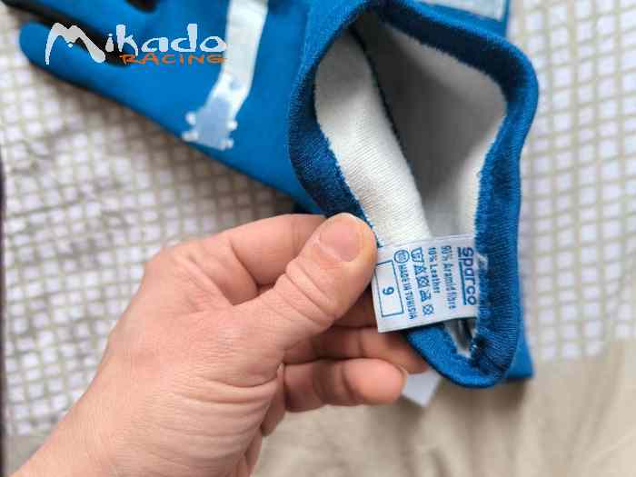 gant sparco taille 9 1