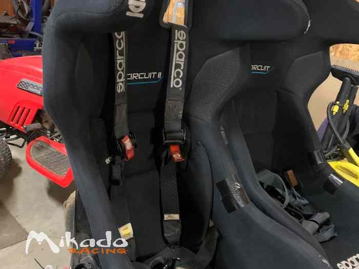 Sièges baquets Sparco 1