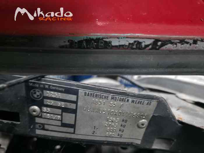 BMW E30 325i refaite à finir 4