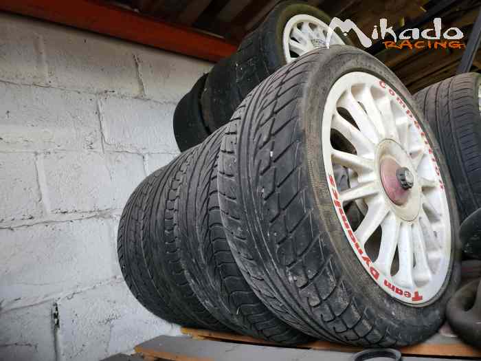 4 jantes Team Dynamics Compétition 15p 4x100 1