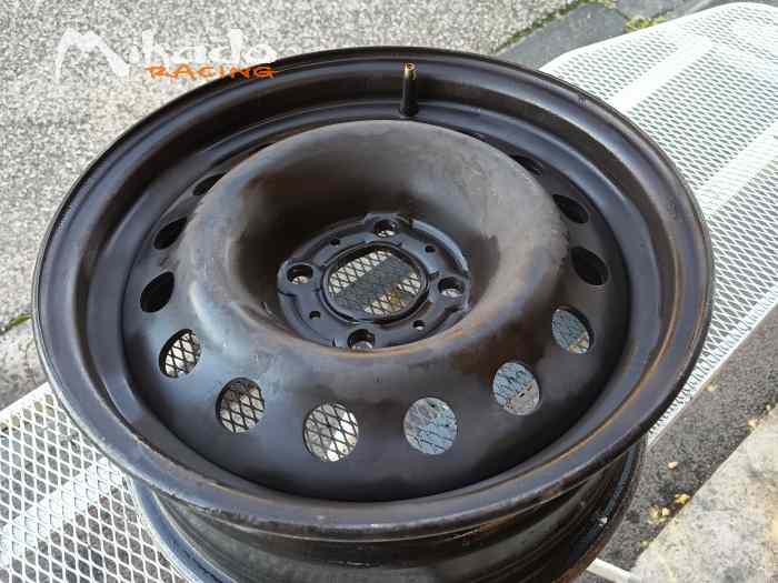 Jantes tôles alu Peugeot Citroën 15p 0