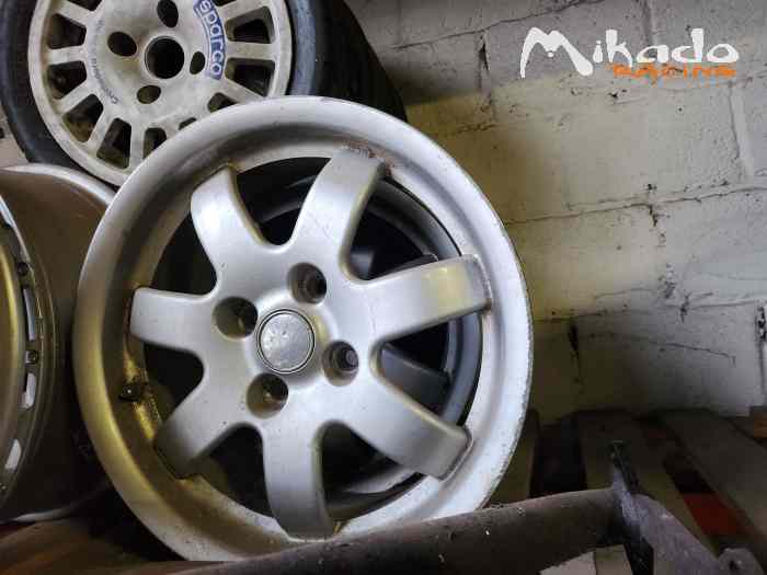 4 jantes alu 15p 4x100 style williams