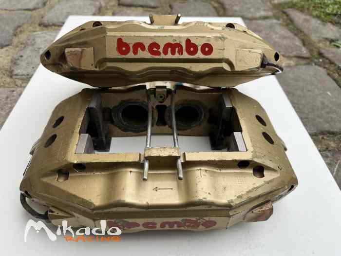 2 ETRIERS BREMBO 4 PISTONS PORSCHE 956 962 930 TURBO ECT 0