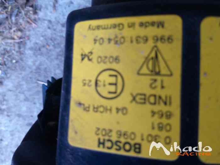 Feux avant et arrière Porsche 996 4