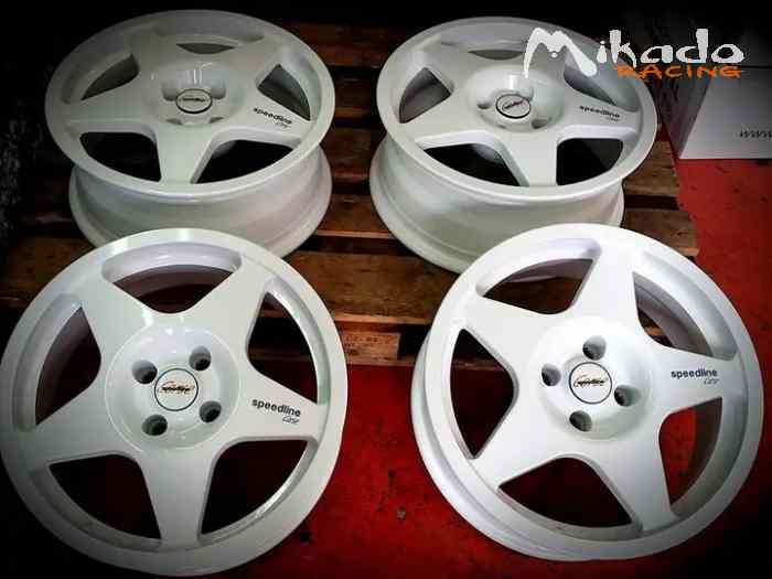 4 ROUES ET 4 JANTES SPEEDLINE 306 MAXI NEUVES 2