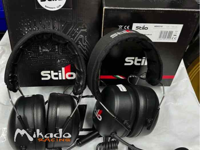 2 Casques de liaison STILO WRC « Mickey »