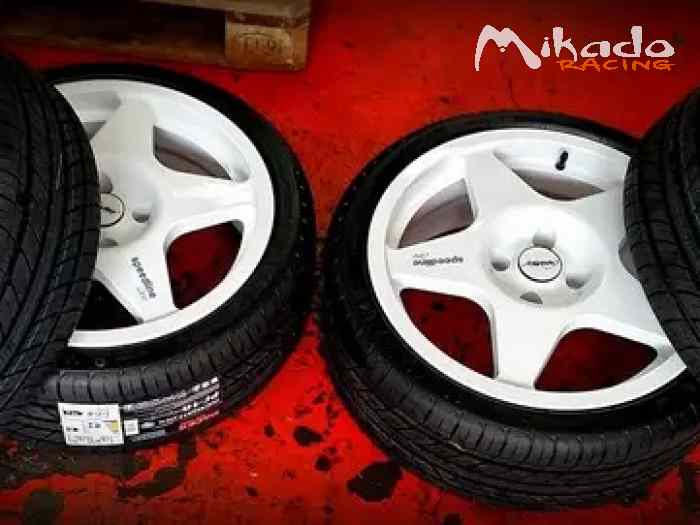 4 ROUES ET 4 JANTES SPEEDLINE 306 MAXI NEUVES 0