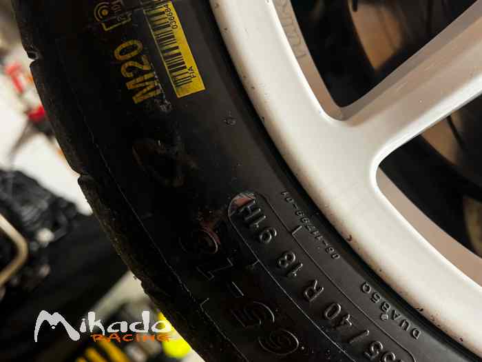 5 pneus Michelin Pilot Sport 20/65-18 M20 rallye asphalte 1