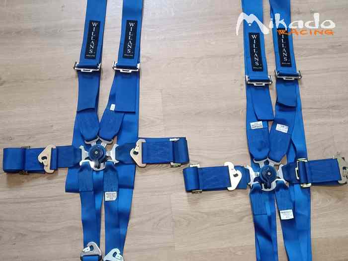 2 Harnais Willans 6 points à vendre. 0