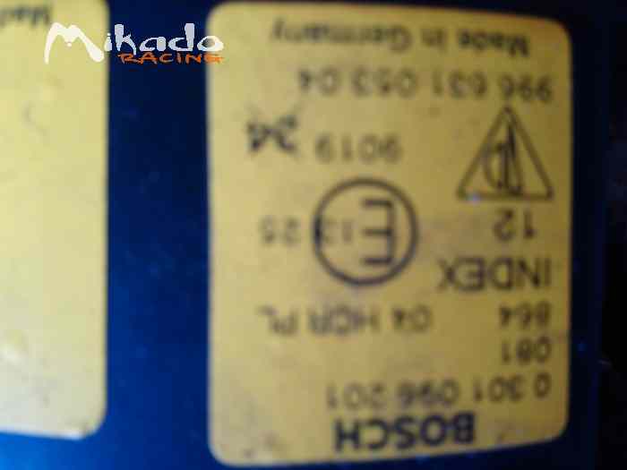 Feux avant et arrière Porsche 996 2