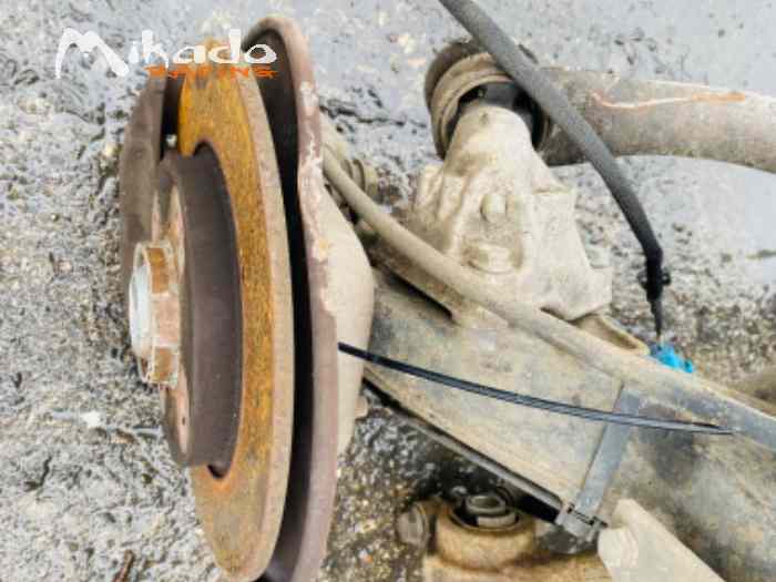 Train arrière Peugeot 206 RC / 206 SW renforcé à disques 1