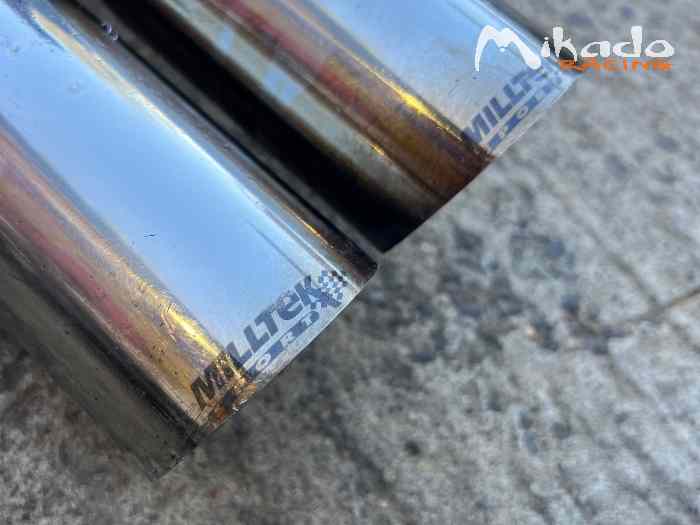 Échappement Milltek bmw m3 e30 1