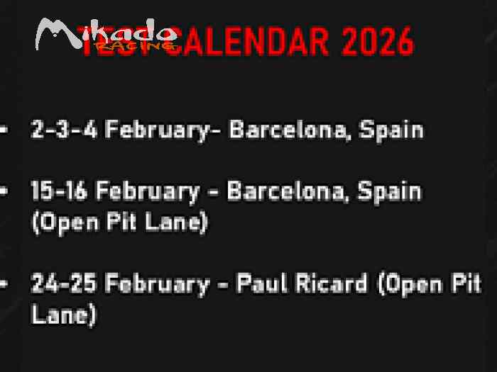 Premier test 2026 en P325 .... 2