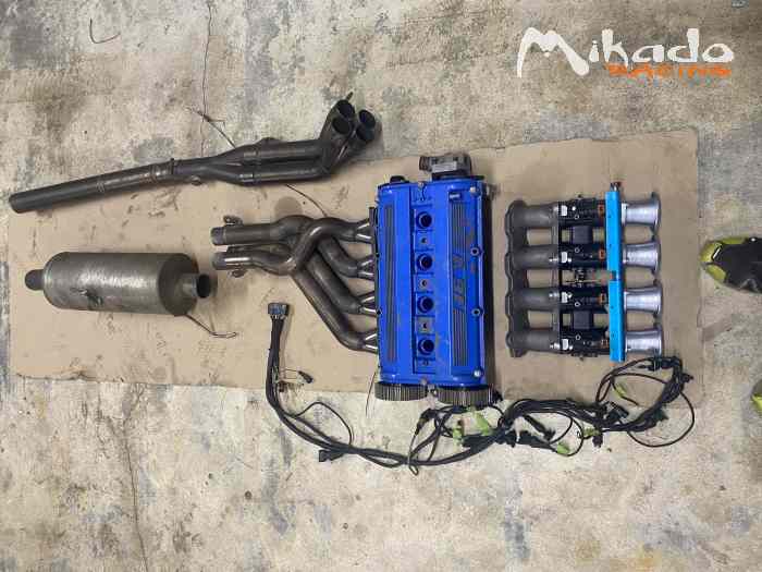 CULASSE XU9 COMPLETE (Injection,échappement,faisceau avec boitier Sybel Challenger 5) 1