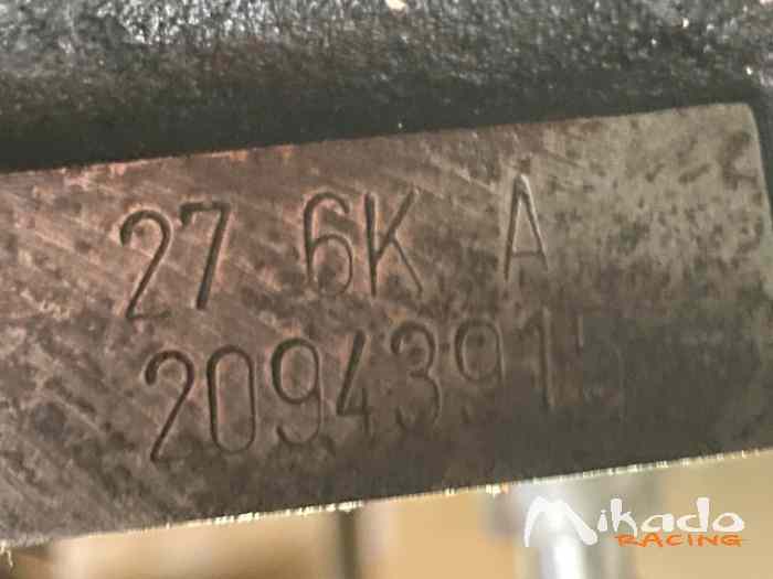 bas moteur BMW M20B27 eta 1