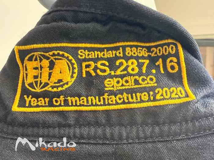 Combinaison Peugeot Sport Sparco FIA 2